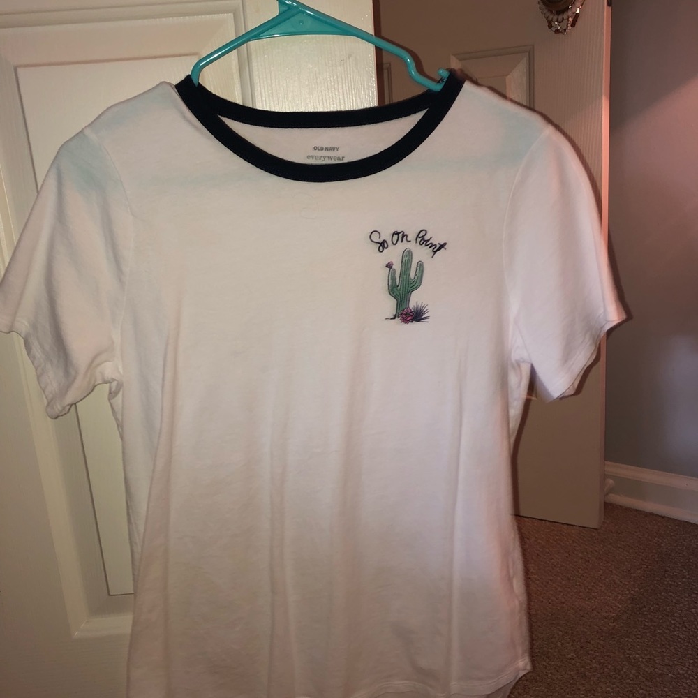 Old Navy T-shirt with detailing.
